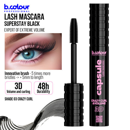 B.color 3D Curl Mascara
