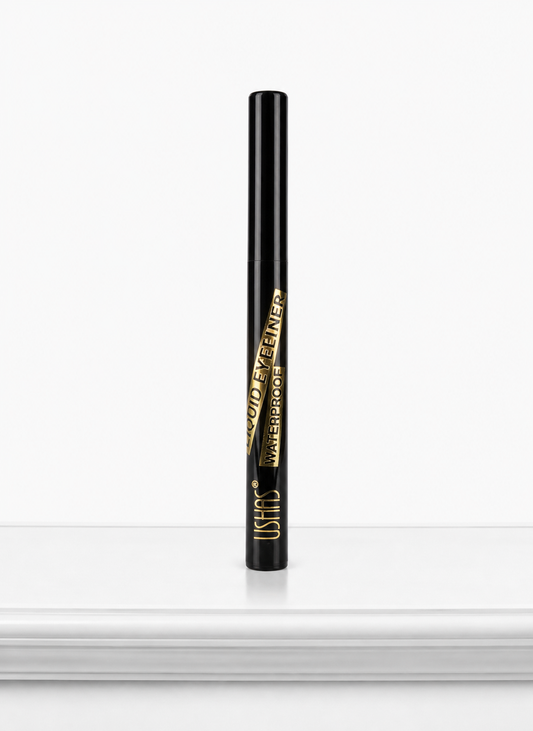 USHAS Waterproof Liquid Eyeliner – Black Long-Lasting Eye Liner Pen