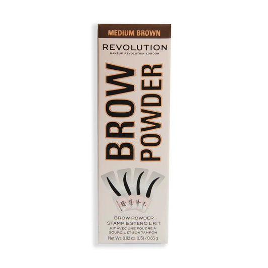 Makeup Revolution Brow Powder Medium Brow