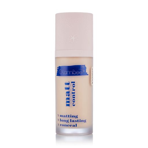 Glambee Matt Control Foundation 101 Ivory