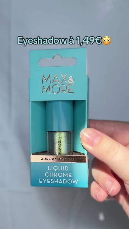 Max and More Liquid Chrome Eyeshadow