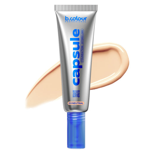 Hydrating foundation / 03 Neutral, B.COLOUR PROFESSIONAL CAPSULE, 35 ml