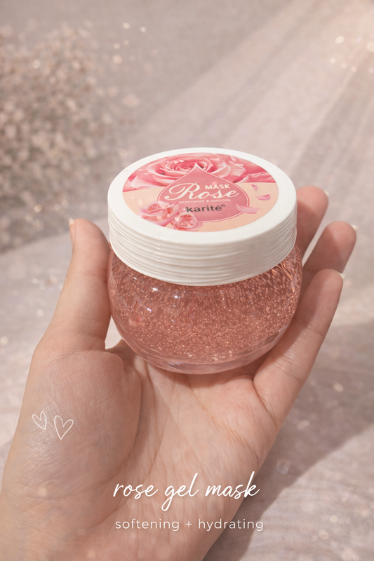 Rose Gel Overnight Face Mask ( Instant Glow)