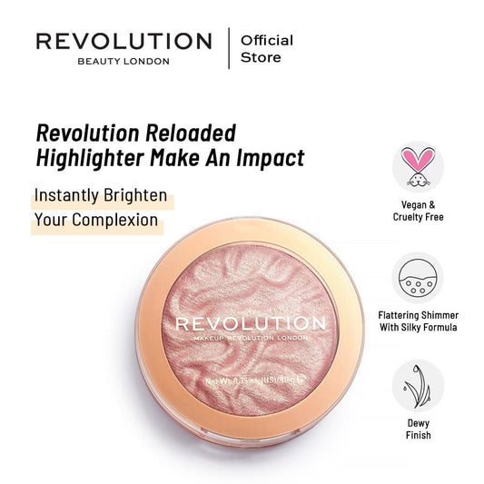 Makeup Revolution Reloaded Highlighter Make an Impact