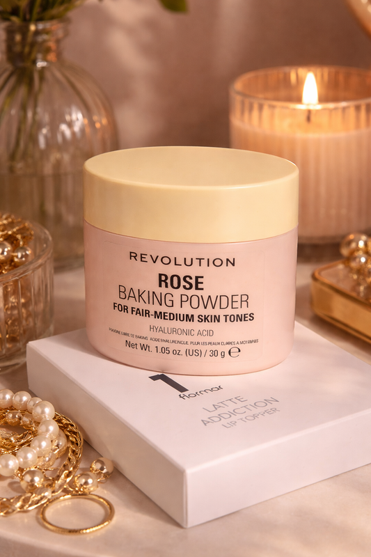 Revolution Rose Baking Powder ( Yellow)