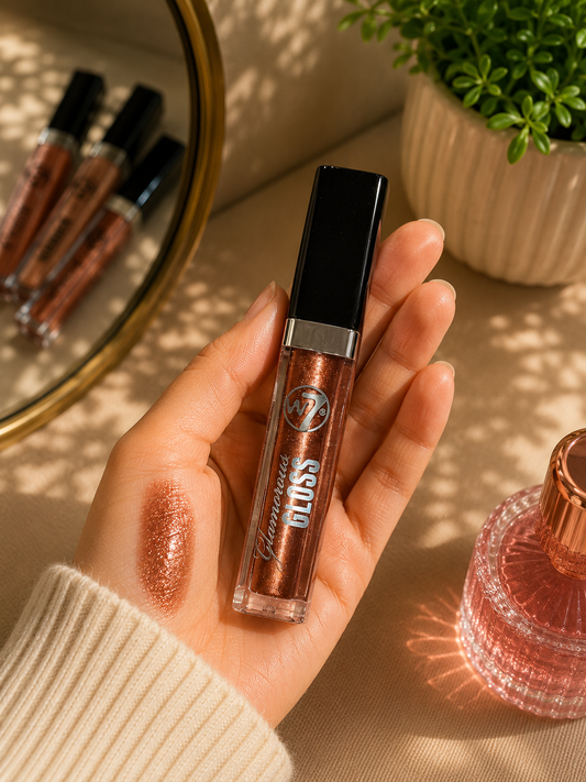W7 Glamorous Lip Gloss Nude Attitude