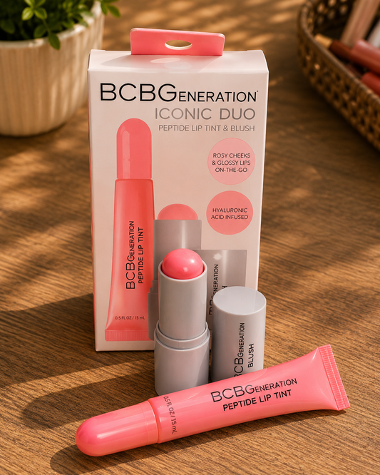 BCB Lip Peptide Tint & Blush Duo