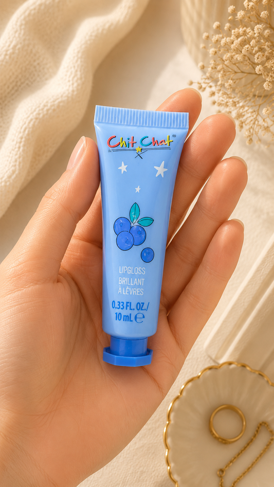 Chit Chat Blueberry Flavoured Lip Gloss