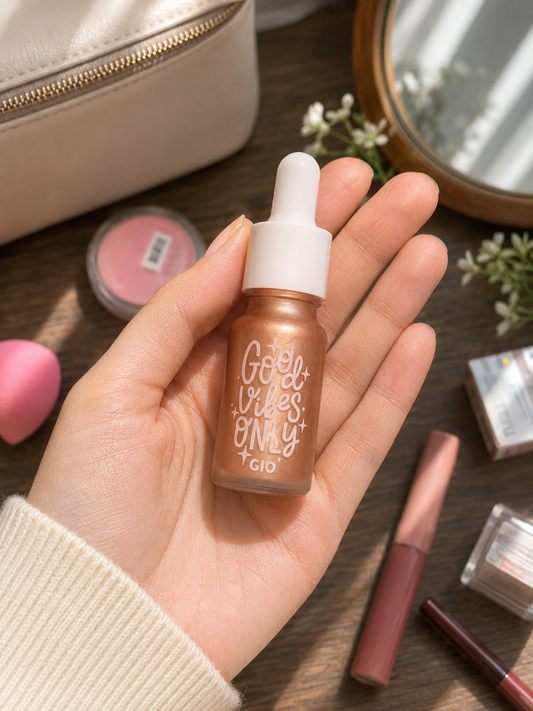 Cio Good Vibes Only Gold Liquid Highlighter/ Foundation Illuminator