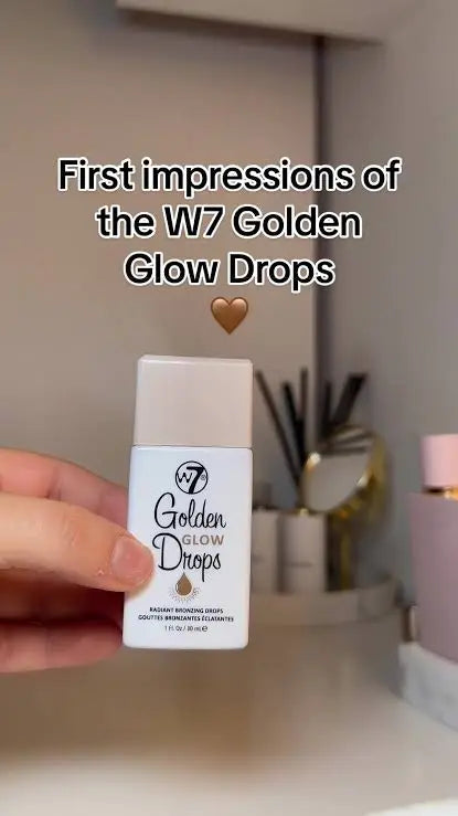 W7 Glowy Dewy Drops in Shade Golden
