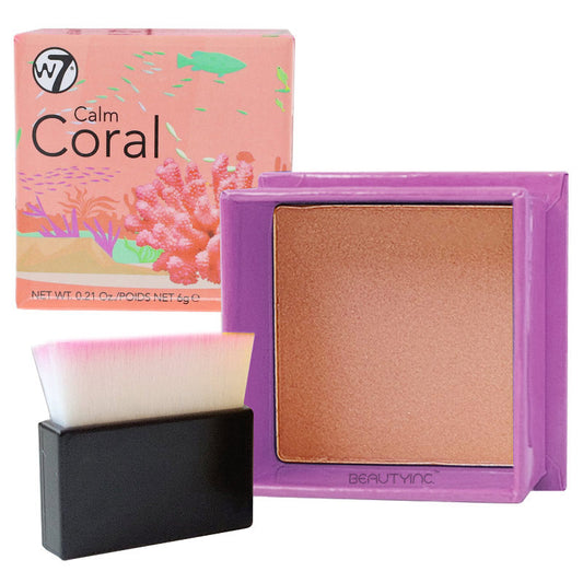 W7 Coral Calm Blusher