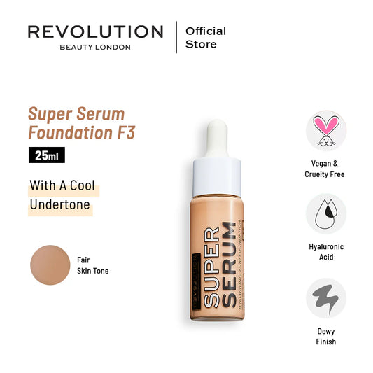 Makeup Revolution London Serum Foundation 25ml F3