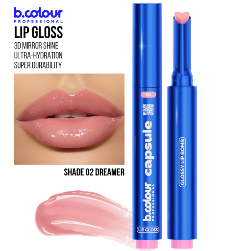 B.color Lipgloss 02 Dreamer