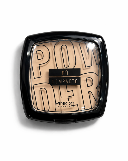 Pink21 Cosmetics Compact 02 Shade ( Light beige)
