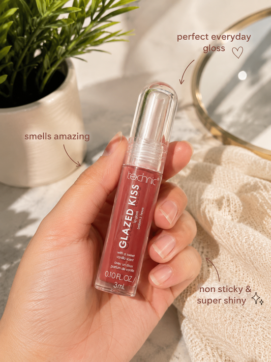 Technic Glazed Kiss Lip Oil Strawberry Crush