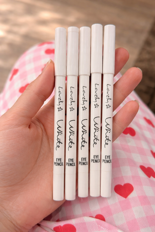Lovely white eye pencil