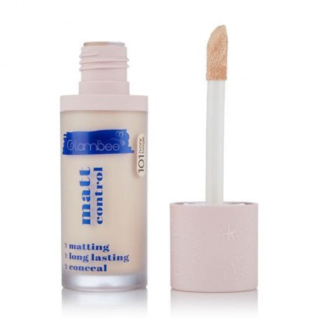 Glambee Matt Control Foundation 101 Ivory
