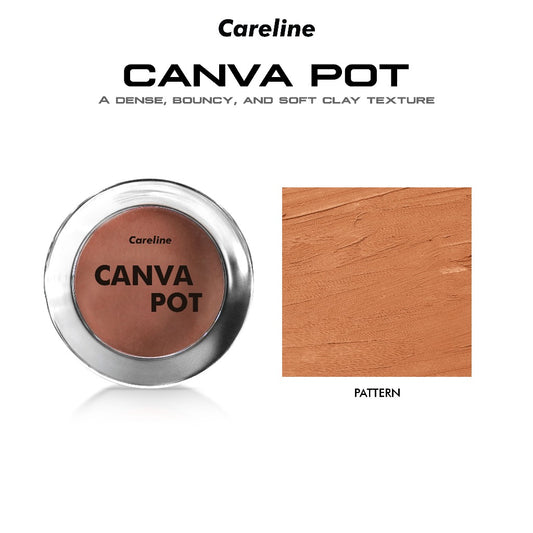 Careline Multi Purpose Canva Pot Shade Pattern ( face, eyes, lips)