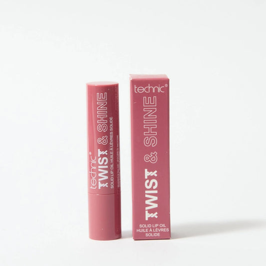 Technic twist and shine solid Lip Oil Pinky Nude