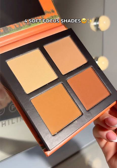 W7 Honolulu Silhouette Bronzer Palette