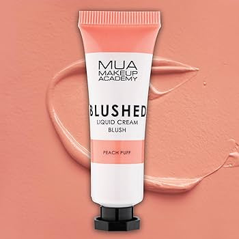 MUA Cream Blush Peach Puff