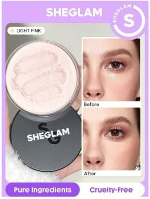Sheglam Baked Glow Setting Powder Light Pink