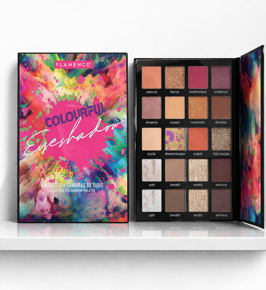 Flamenco Colorful Eyeshadow Palette