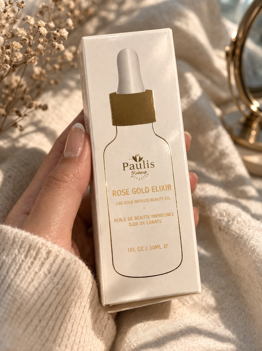 Paulis Glow Rose Gold.Elixir Beauty Oil
