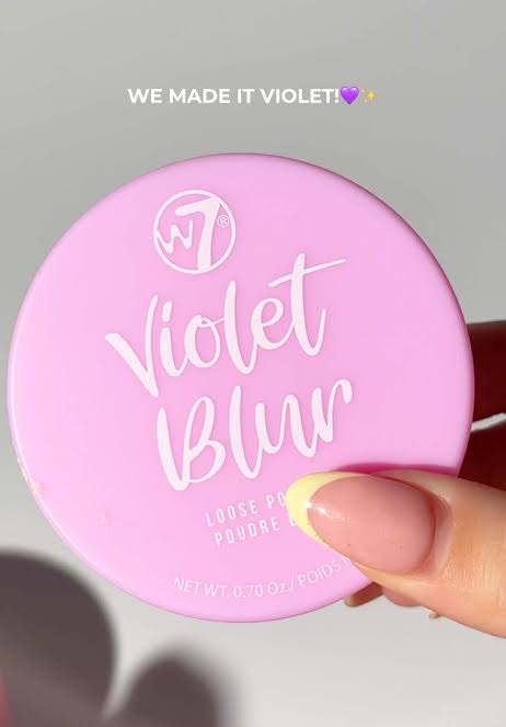 W7 Violet Blur Loose Powder