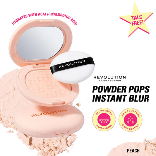Makeup Revolution London Powder Pops Instant Blur Powder Peache