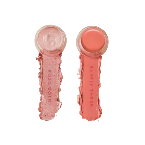 Olcay Gulsen Beauty Duo Pots Lip + Eye | Barely There + Rose Gold