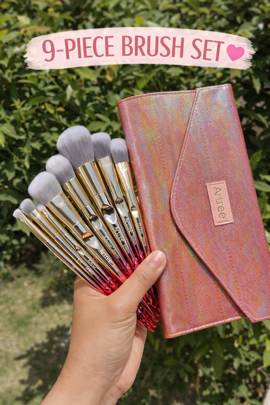 Artree 8 pieces Full Face Brush Set