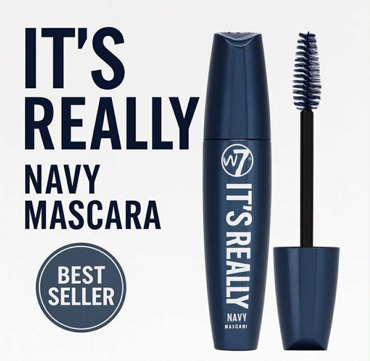W7 it's really navy mascara