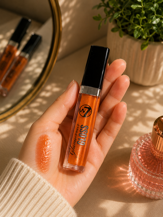 W7 glamorous lip gloss Name in Light