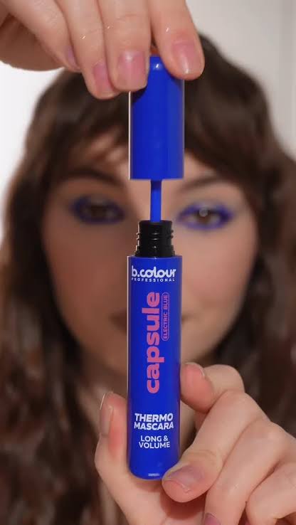 b colour capsule electric blue thermo mascara