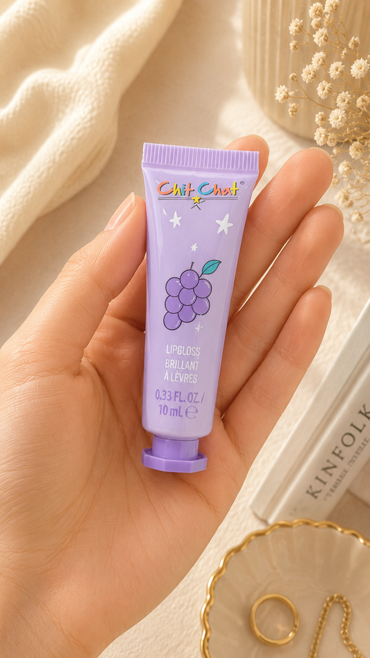 Chit Chat Grape Flavoured Lip Gloss