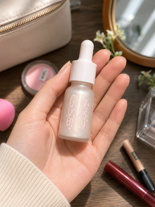 Cio Good Vibes Only Champagne Liquid Highlighter/ Foundation Illuminator