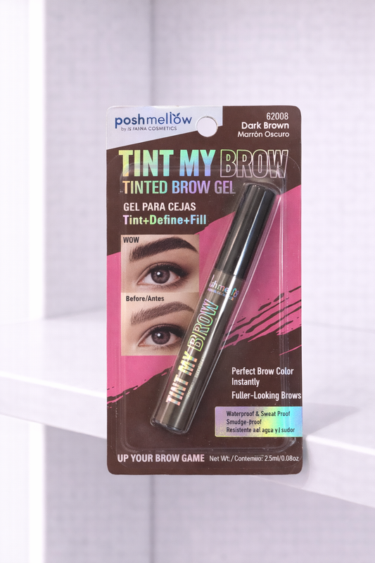 Posh mellow Dark Brown Eye Brow Gel