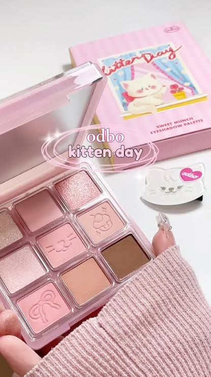 Odbo Kitten Day Eyeshadow Palette 02