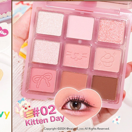 Odbo Kitten Day Eyeshadow Palette 02