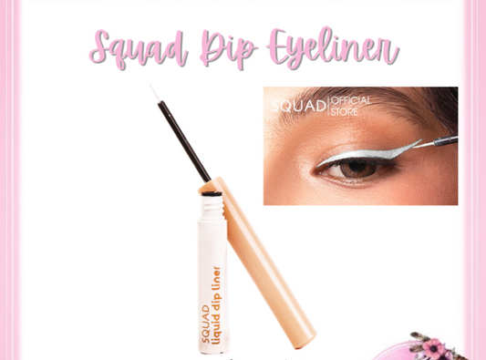 Squad liquid drip liner white